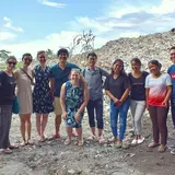 Members of the Global Social Entrepreneurship course at a landfill in Bali, Indonesia