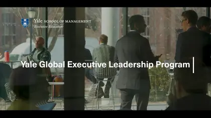 Preview image for the video "About the Yale Global Executive Leadership Program (YGELP)".
