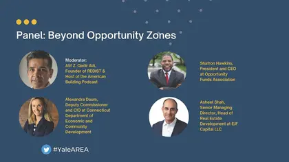 Preview image for the video "YaleArea Conference 2022 - Panel: Beyond Opportunity Zones".