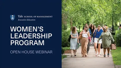 Preview image for the video "Yale's Women's Leadership Program | Open House Webinar".